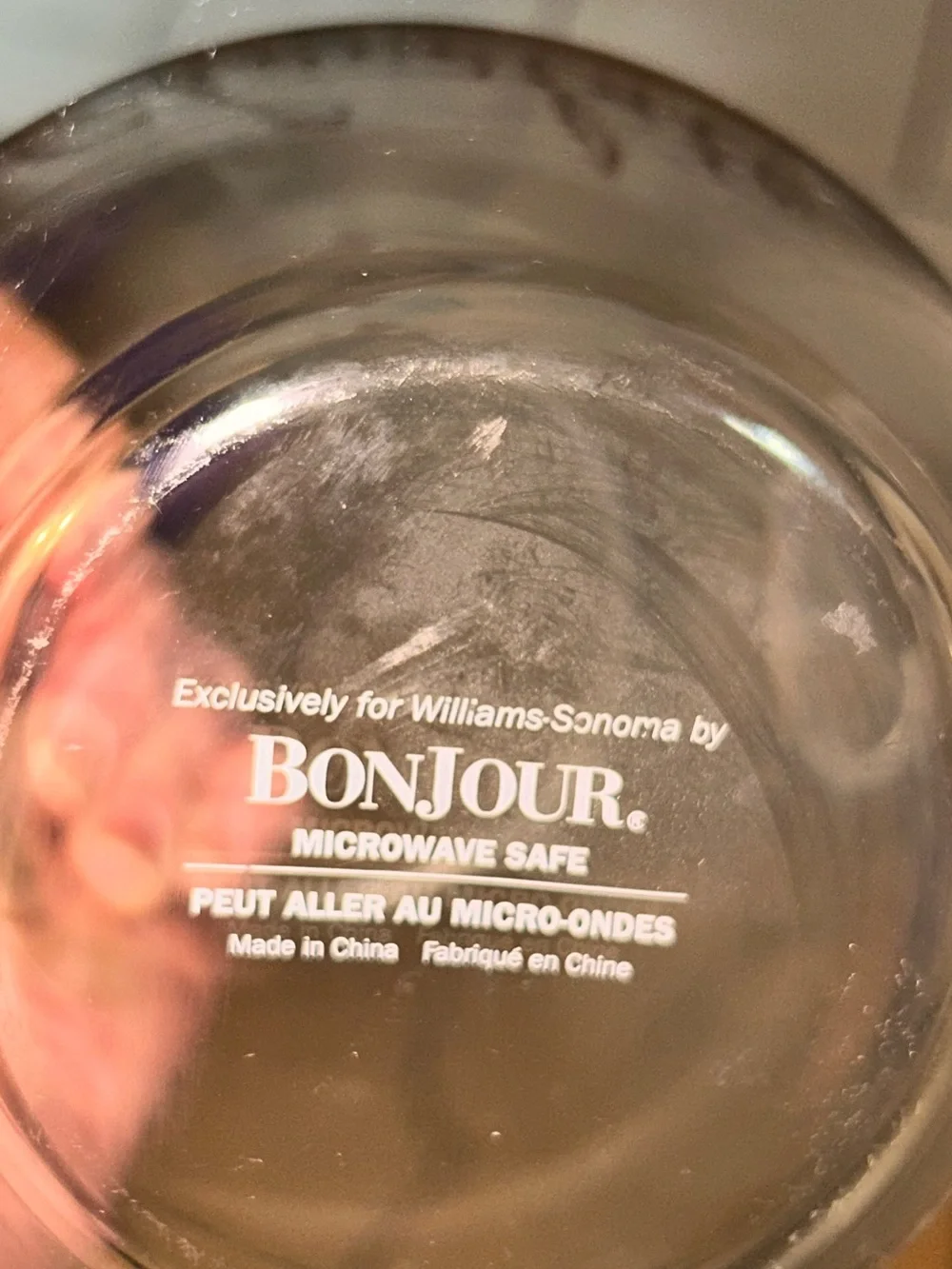 50%off w ❤️ vintage Williams Sonoma Glass Hot Chocolate Pot, exclusively BonJour